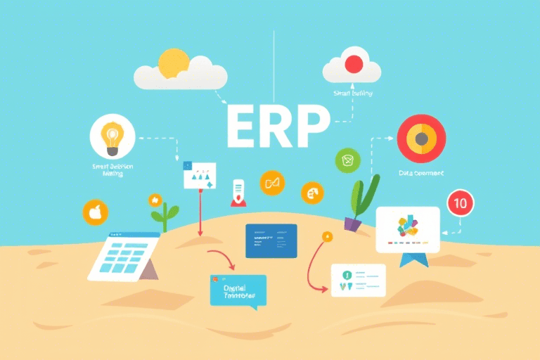 ERP沙盘数智如何赋能企业数字化转型？实战路径与核心价值全解析