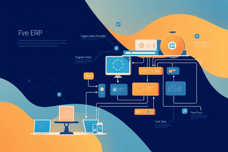 篮ERP系统如何构建：打造高效企业资源计划平台