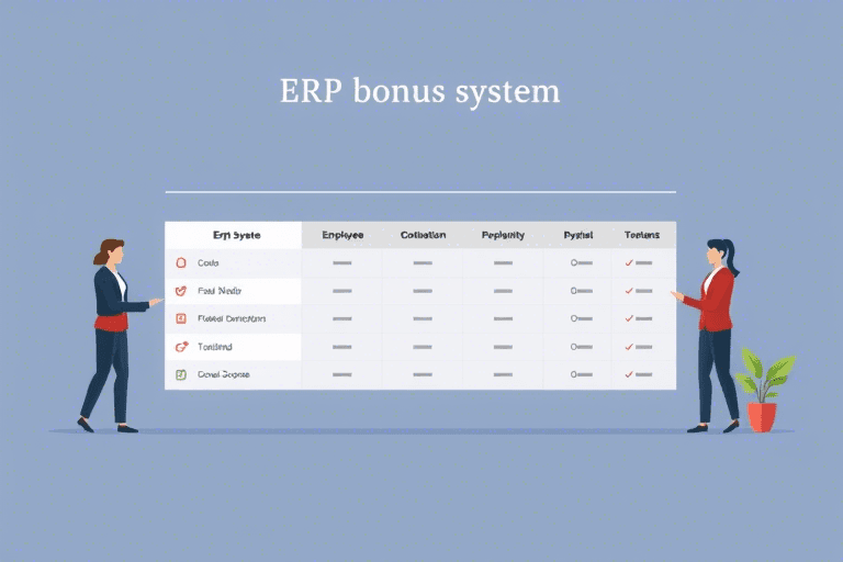 ERP奖金如何有效设计与管理实现企业激励目标