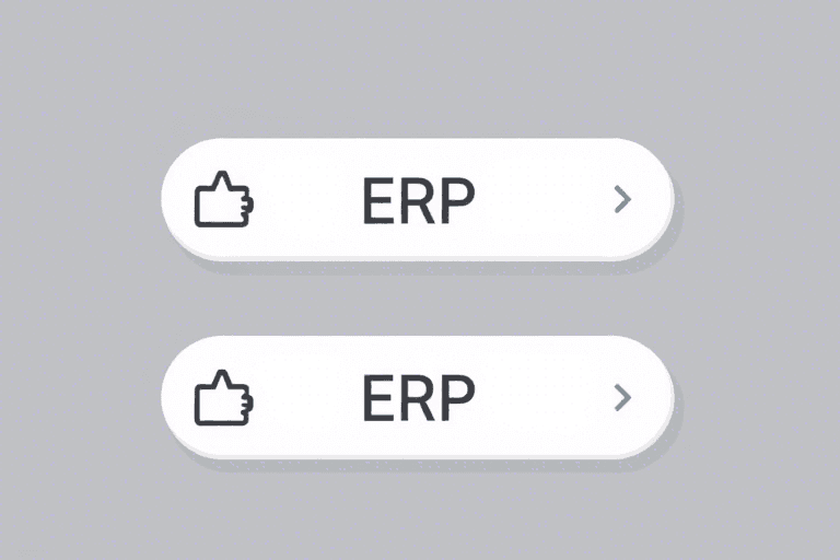 ERP按钮如何设计才能实现高效操作和用户体验？