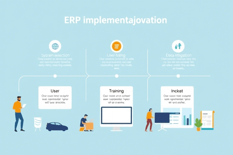 ERP怎做好实施？全面解析企业资源计划系统落地步骤与策略