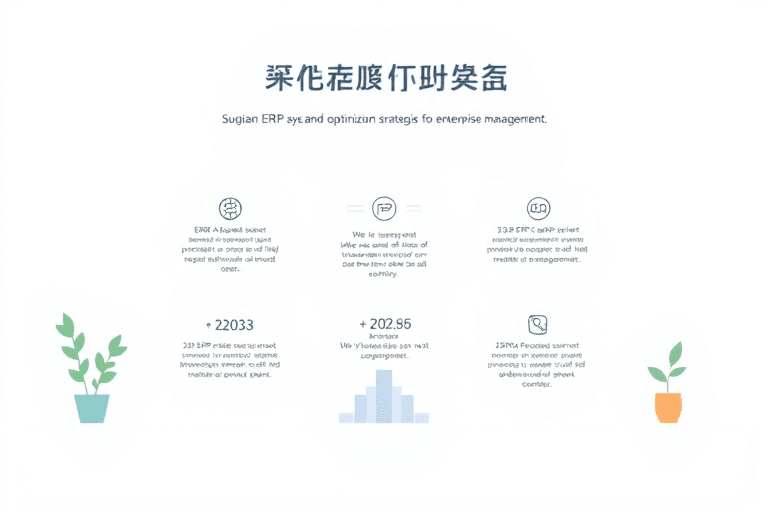 宿迁ERP系统如何有效实施与优化以提升企业运营效率