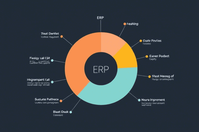 ERP饼图的制作方法及应用分析