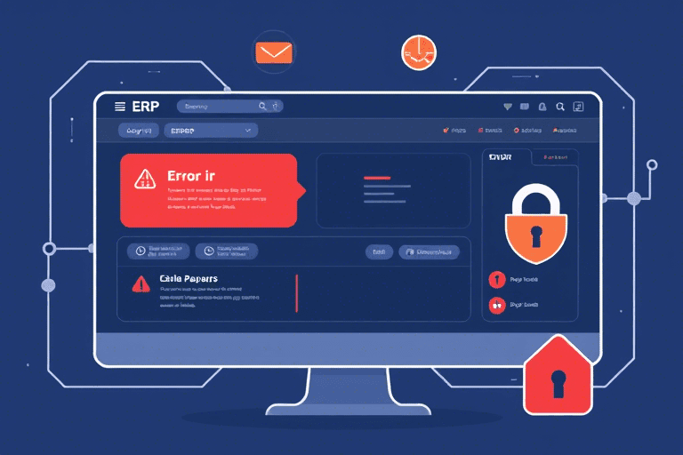 ERP失误如何避免？企业如何应对ERP系统错误带来的风险？