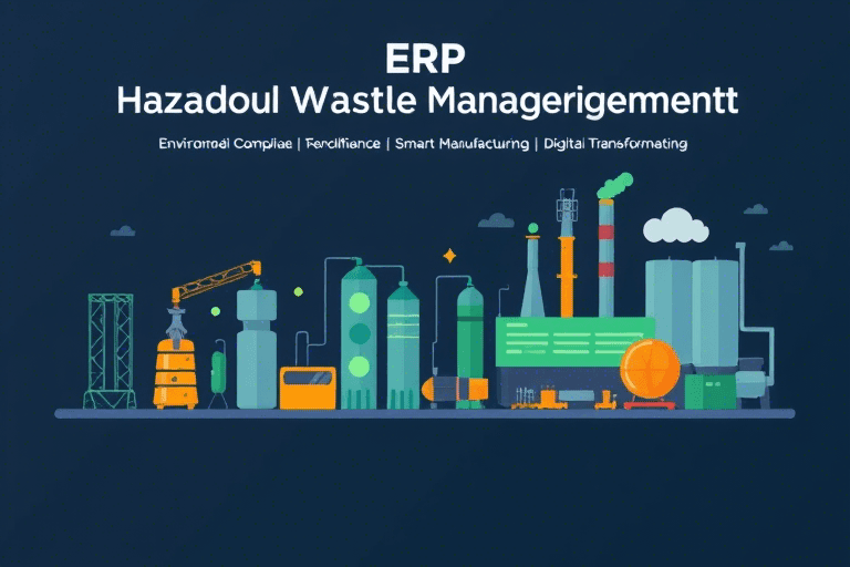 危废ERP系统怎么做？如何构建高效合规的危废管理数字化平台？