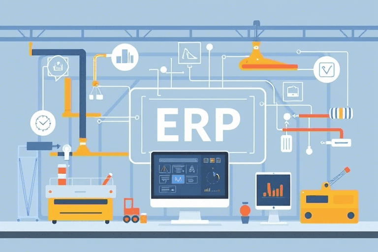 ERP生产管理系统中计算机如何赋能智能制造与高效运营？