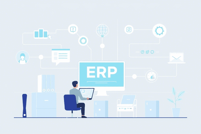 ERP实施研究：如何系统化推进企业信息化变革与落地