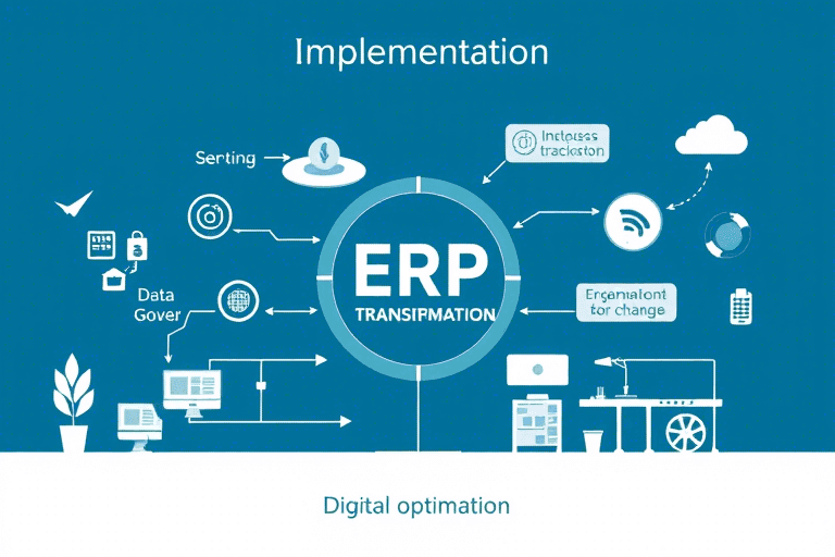 ERP成功企业如何实现数字化转型？揭秘领先企业的实施秘诀