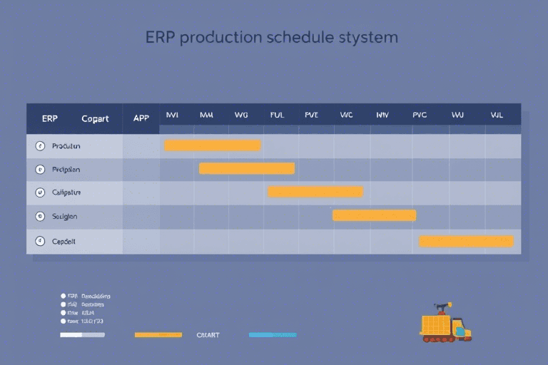ERP排产图怎么做？企业高效生产计划的核心工具解析