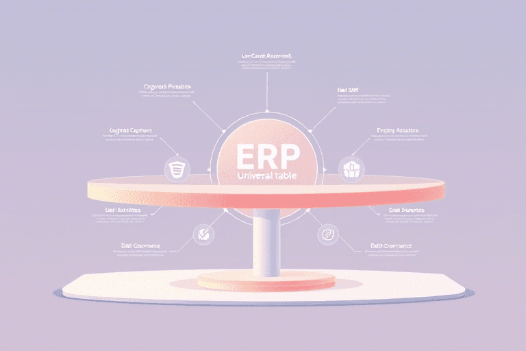 ERP万能表如何设计与应用：企业数字化转型的核心工具