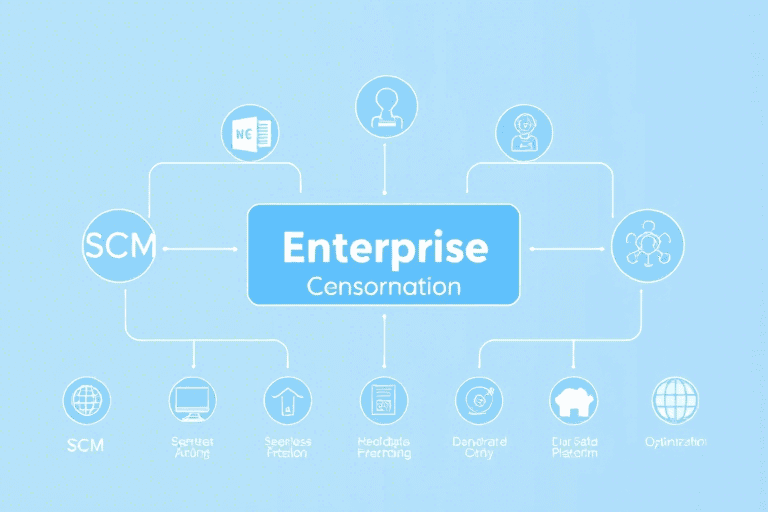 SCM ERP CRM如何协同运作？企业数字化转型的关键路径解析