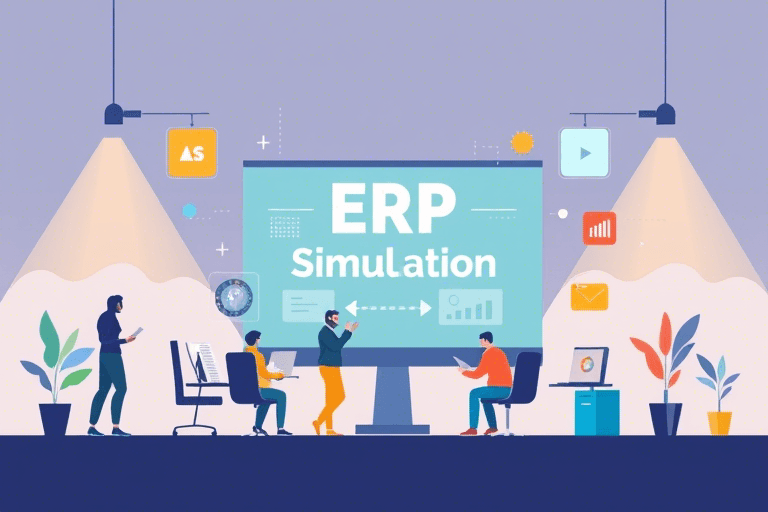 ERP沙盘模拟书籍如何助力企业数字化转型与人才培养