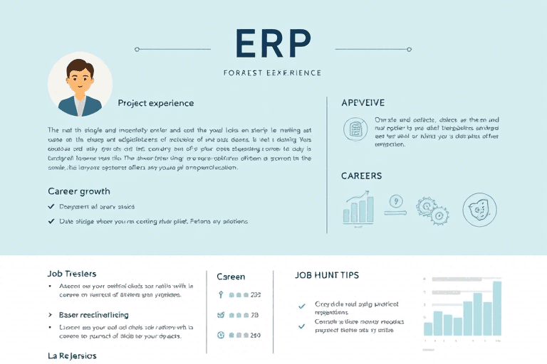 ERP项目简历怎么写？掌握这5个要点轻松脱颖而出