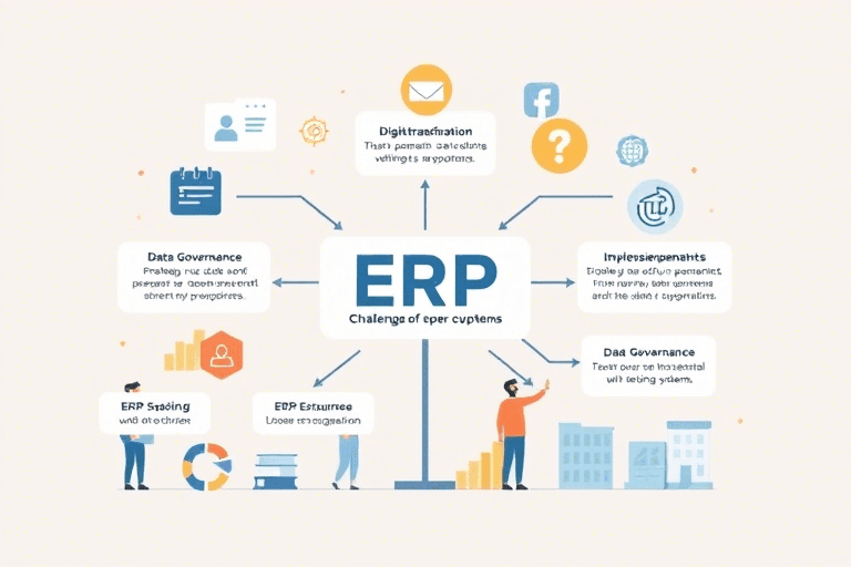 ERP系统缺点：企业实施时需警惕的五大痛点与应对策略