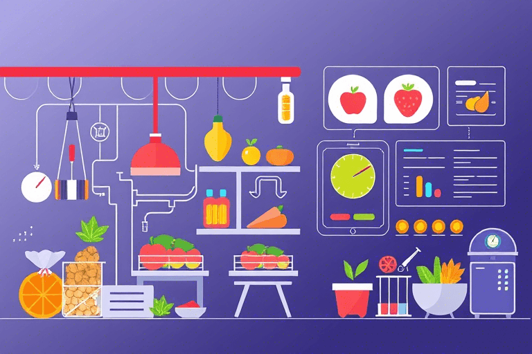 食品生产管理系统如何实现全流程数字化与智能化升级