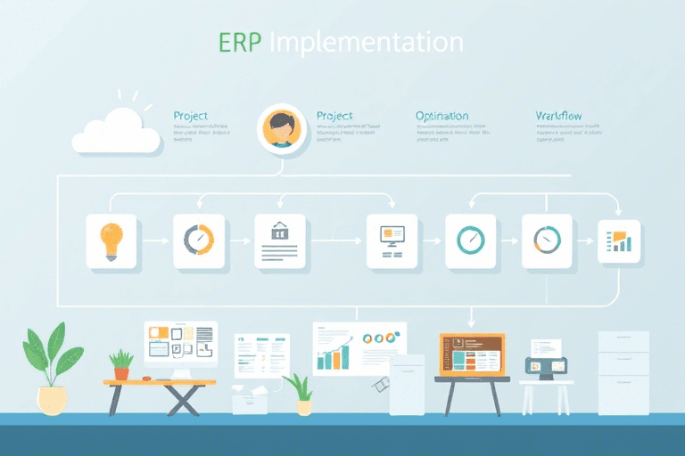 ERP实施项目如何成功落地：从规划到执行的完整路径解析