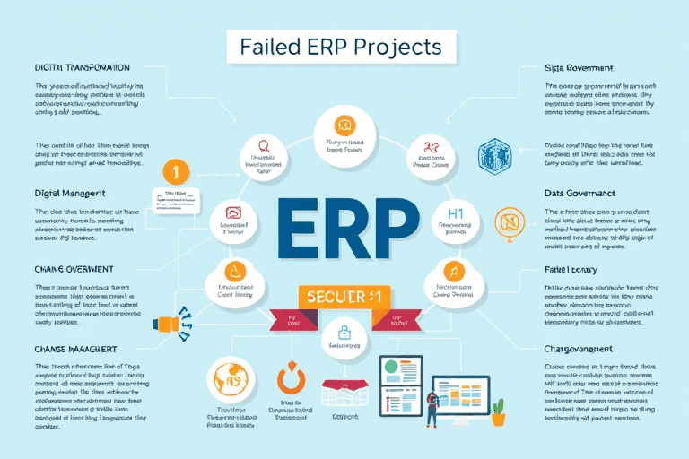 ERP的失败案例：企业数字化转型中的常见陷阱与应对策略