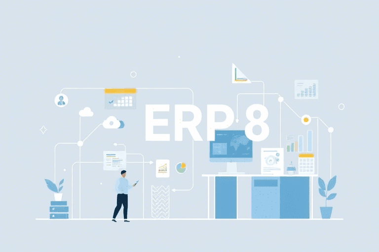 ERP A8系统如何助力企业实现数字化转型与高效管理