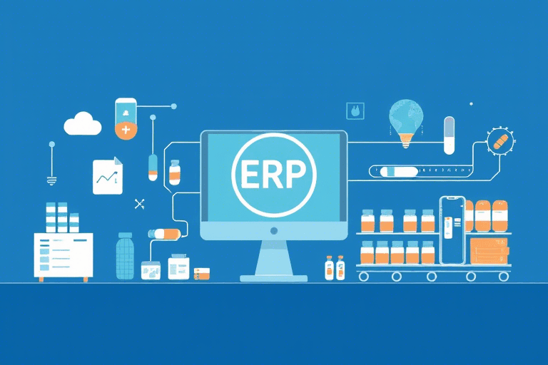 ERP 医药行业如何实现高效管理与合规运营