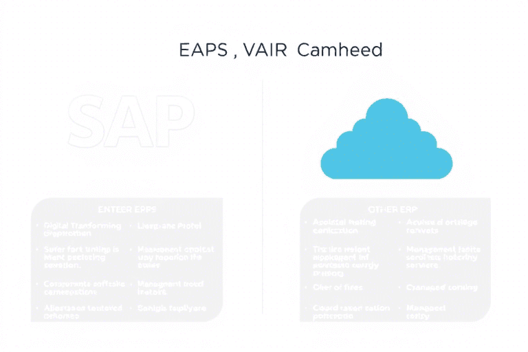 SAP和ERP哪个好？企业数字化转型如何选择最适合的系统？