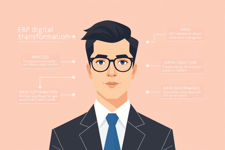 ERP总监总结：如何系统化推进企业数字化转型与管理优化