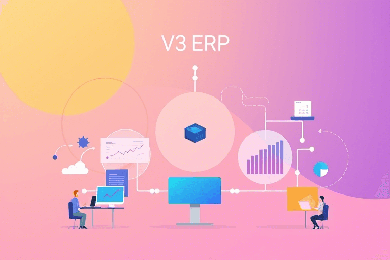 V3 ERP系统如何助力企业实现数字化转型与高效运营