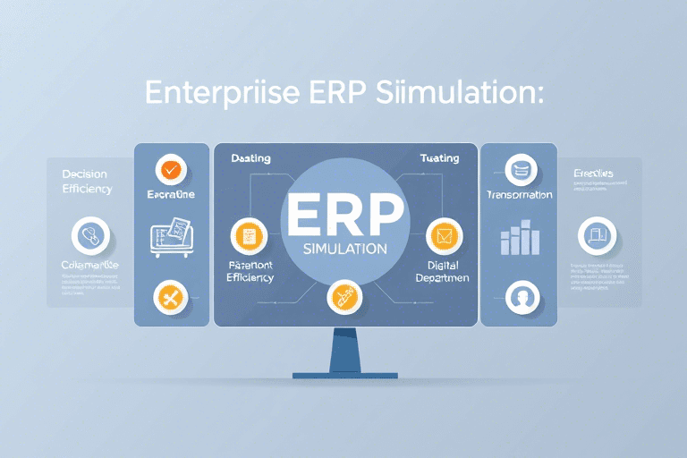 企业ERP沙盘如何有效提升管理效率与决策能力