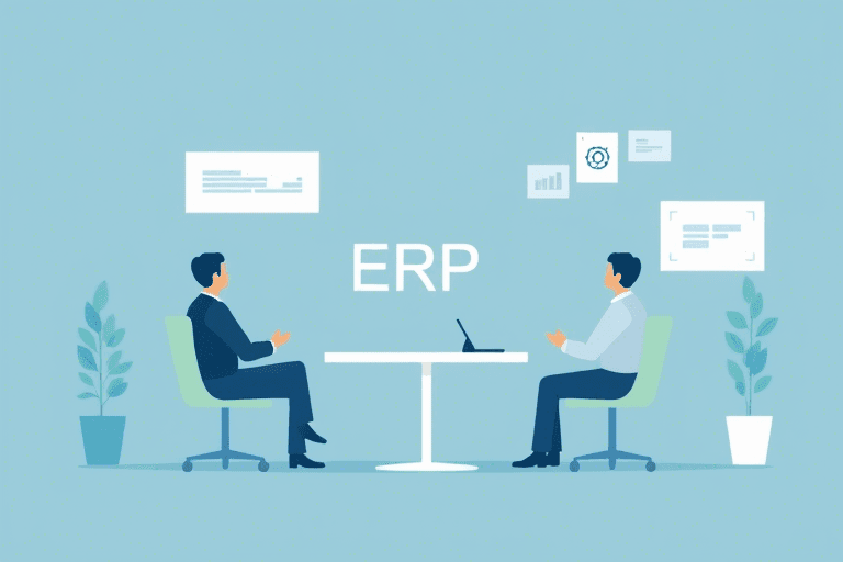 面试被问ERP系统怎么做？如何优雅应对技术问答场景