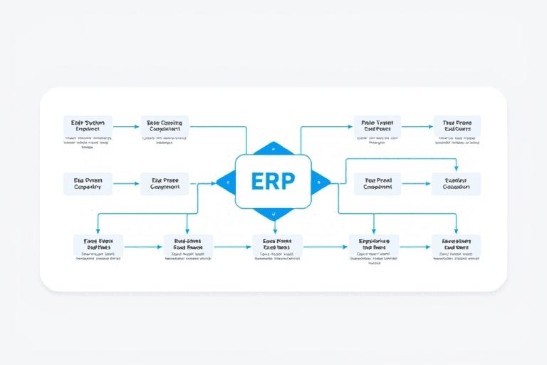 ERP系统流程图如何设计？掌握这些步骤让企业运营更高效