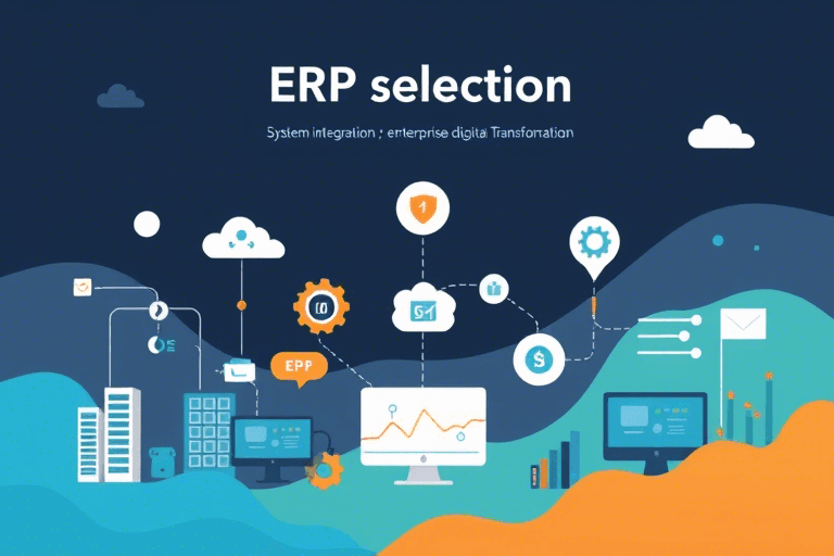 ERP选型怎么做：企业数字化转型的关键步骤与实战指南
