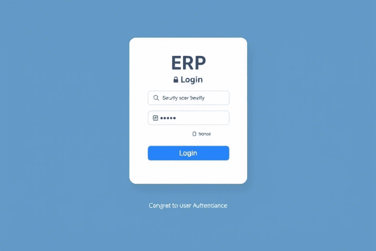 ERP系统登录页面如何设计才能兼顾安全与用户体验？
