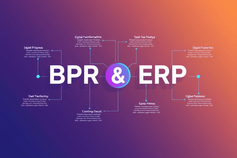 BPR ERP如何融合变革与效率？企业数字化转型的关键路径解析