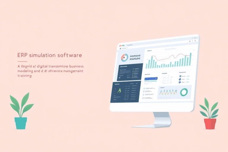 ERP沙盘软件如何助力企业数字化转型？实战解析与核心价值
