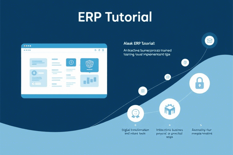 ERP教程沙怎么做？新手如何高效掌握企业资源计划系统实操技巧？