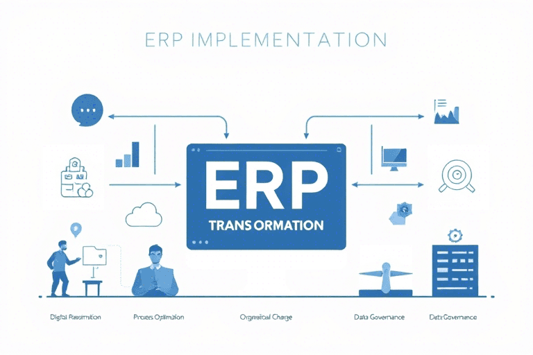 ERP实施的关键：如何确保项目成功落地并带来长期价值
