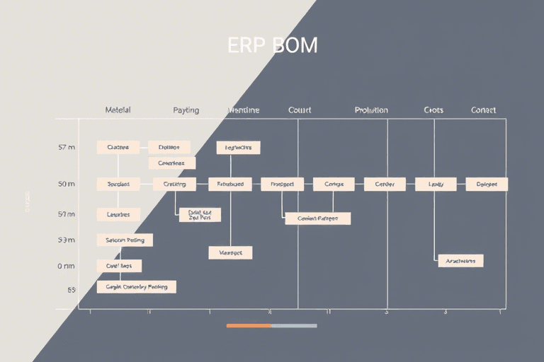 ERP BOM表如何高效制作与管理？全面解析制造业核心数据流程