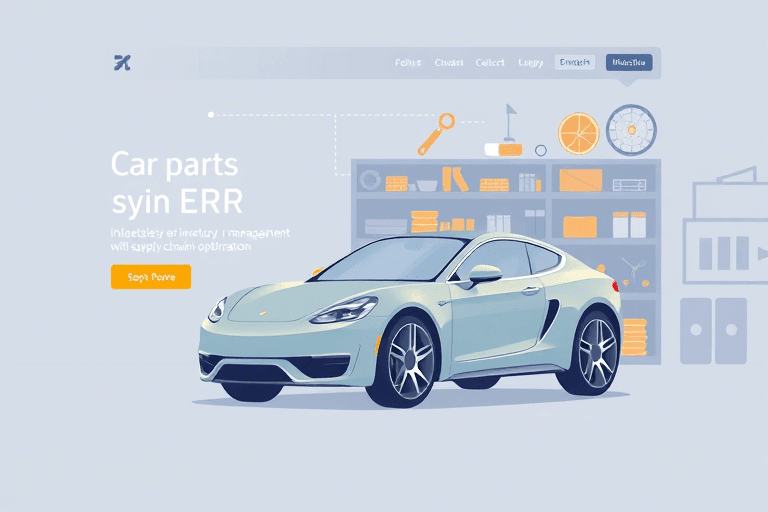 汽车配件ERP怎么做才能提升效率与管理精度？