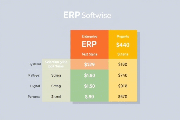 ERP软件价格对比：如何选择性价比最高的企业资源计划系统？