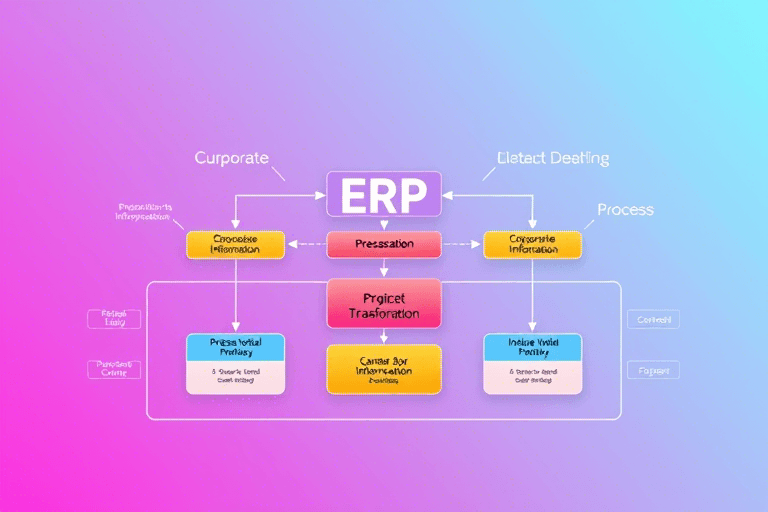 如何绘制清晰高效的ERP结构图？掌握这些关键步骤就够了