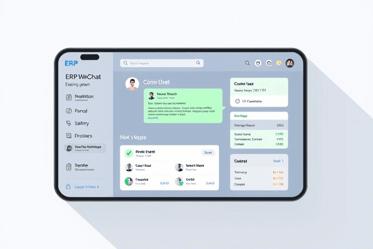 ERP微信如何助力企业数字化转型？打通管理与沟通的高效桥梁