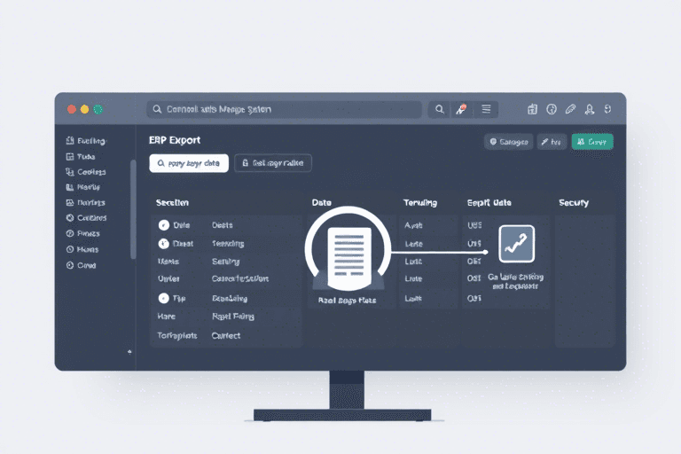 ERP导出数据怎么做？企业如何高效安全地导出关键业务信息？