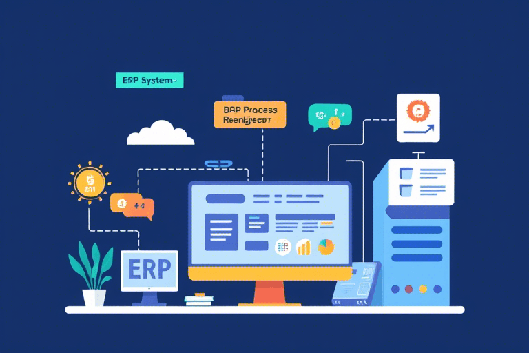 ERP与BPR如何协同发力？企业数字化转型的关键路径解析