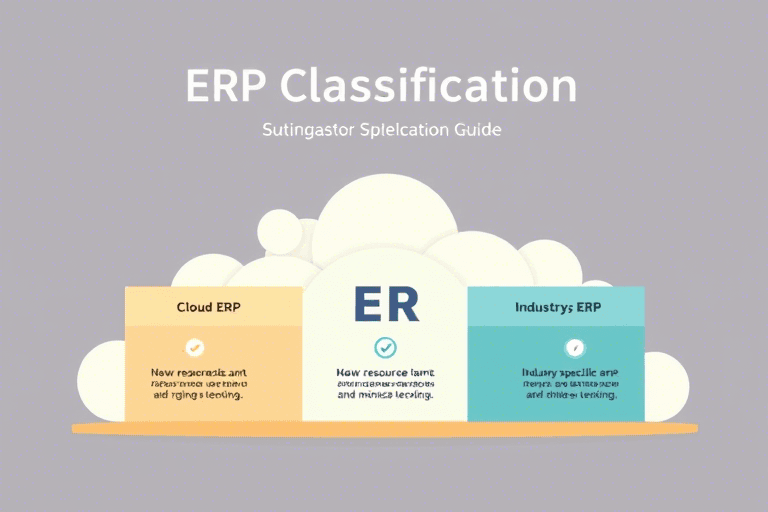 ERP分类：如何根据企业需求选择合适的ERP系统类型？