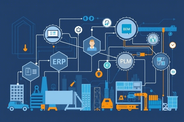 BOM与ERP如何深度融合？企业数字化转型的关键突破口在哪里？