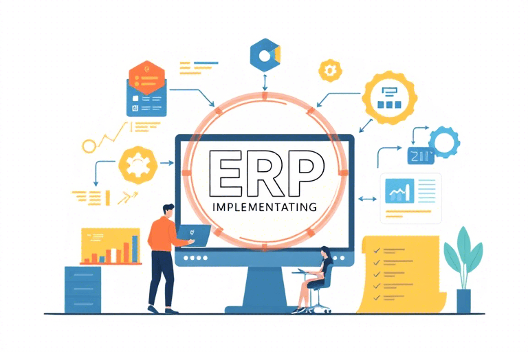企业实施ERP：从战略规划到落地执行的全流程指南