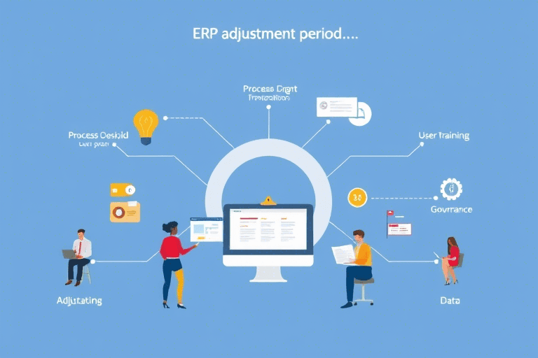 ERP调整期如何平稳过渡？企业数字化转型的关键策略与实践指南