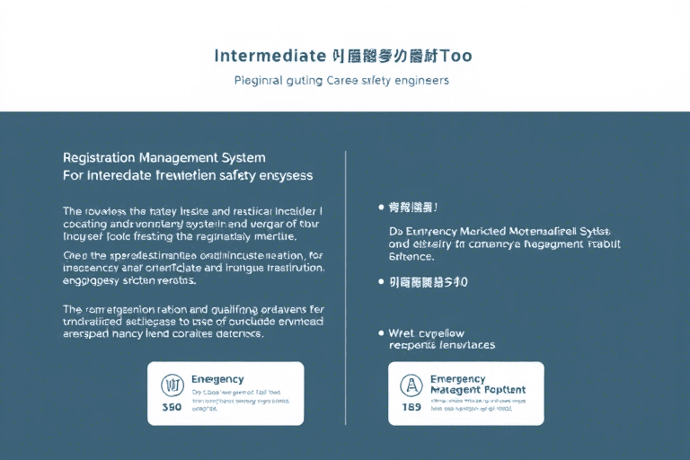 中级注册安全工程师注册管理系统官网怎么用？详细操作指南来了！