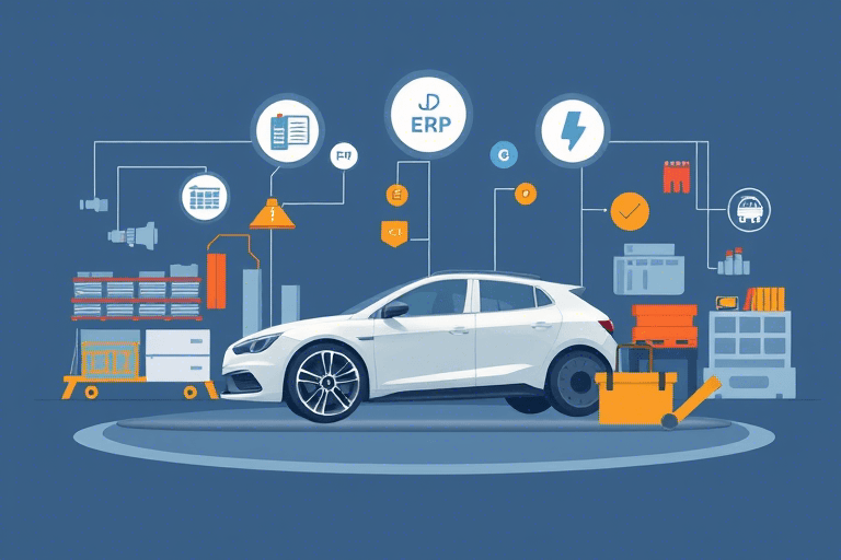 ERP 汽车怎么做？如何通过ERP系统提升汽车制造与销售效率？