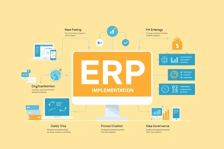 ERP2年：企业数字化转型的关键两年如何规划与落地