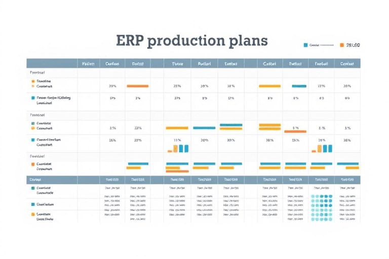 ERP生产计划怎么做才能高效精准？企业如何借助系统优化排产流程？